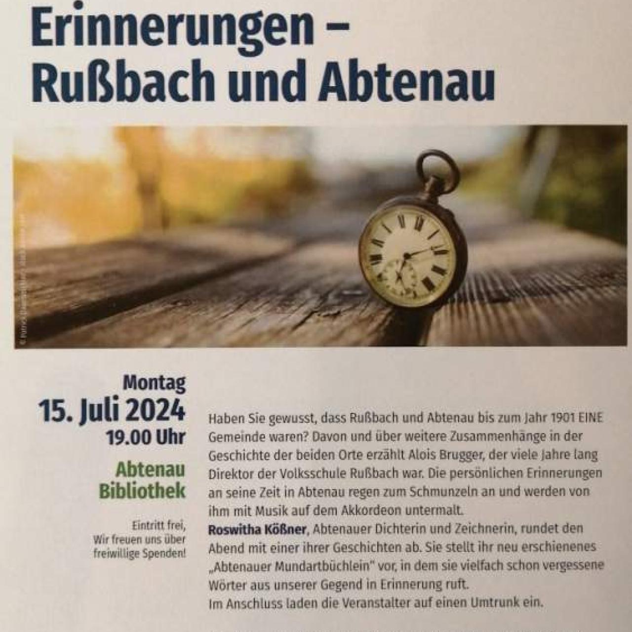 Erinnerungen Rußbach und Abtenau