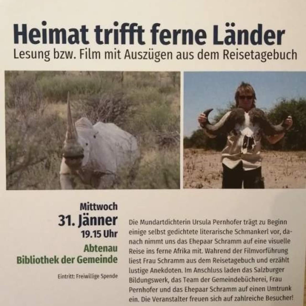 Heimat trifft ferne Länder